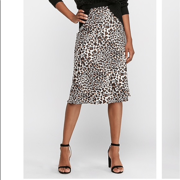 express satin skirts